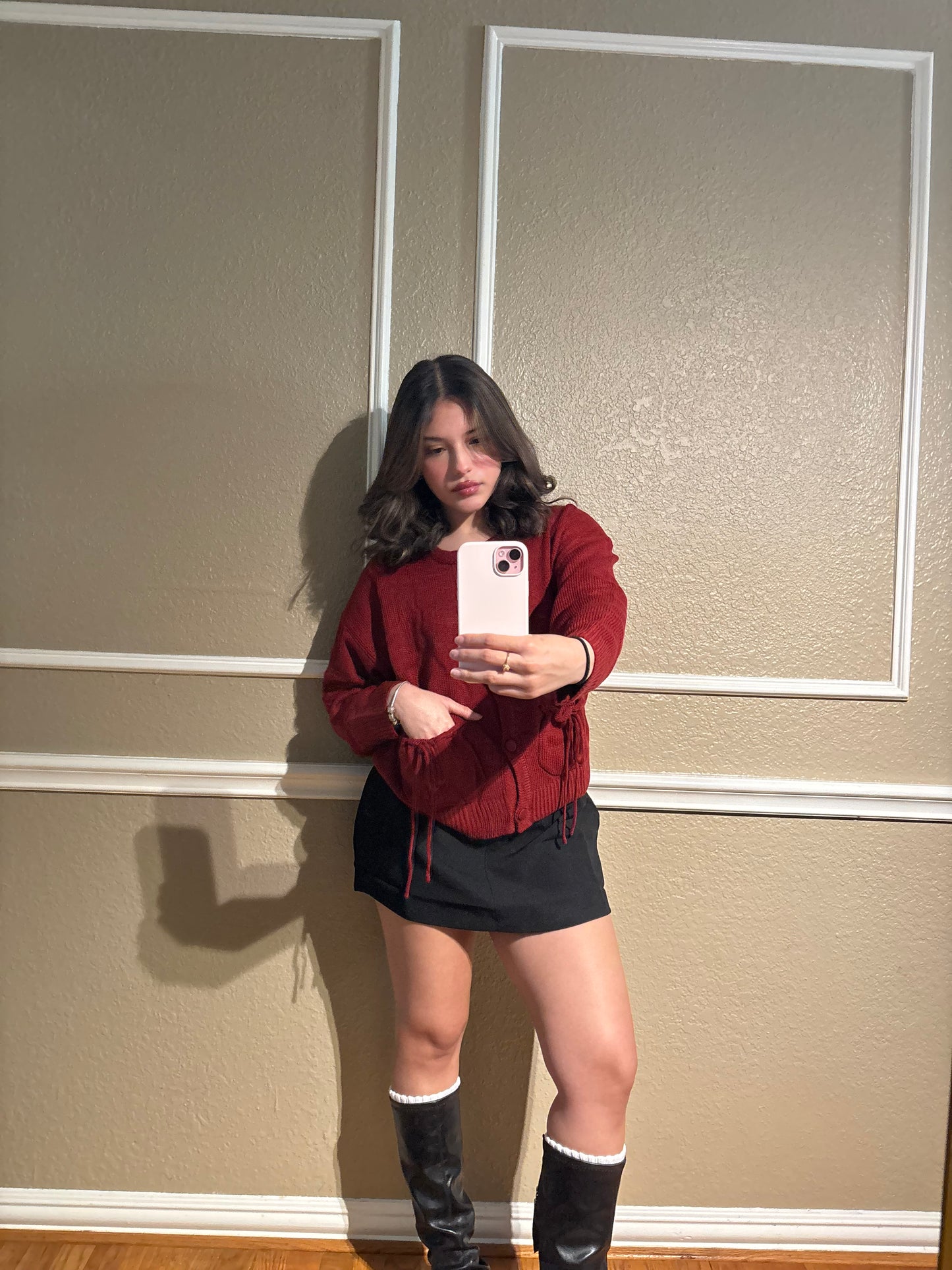 Raspberry Gelato Cardigan