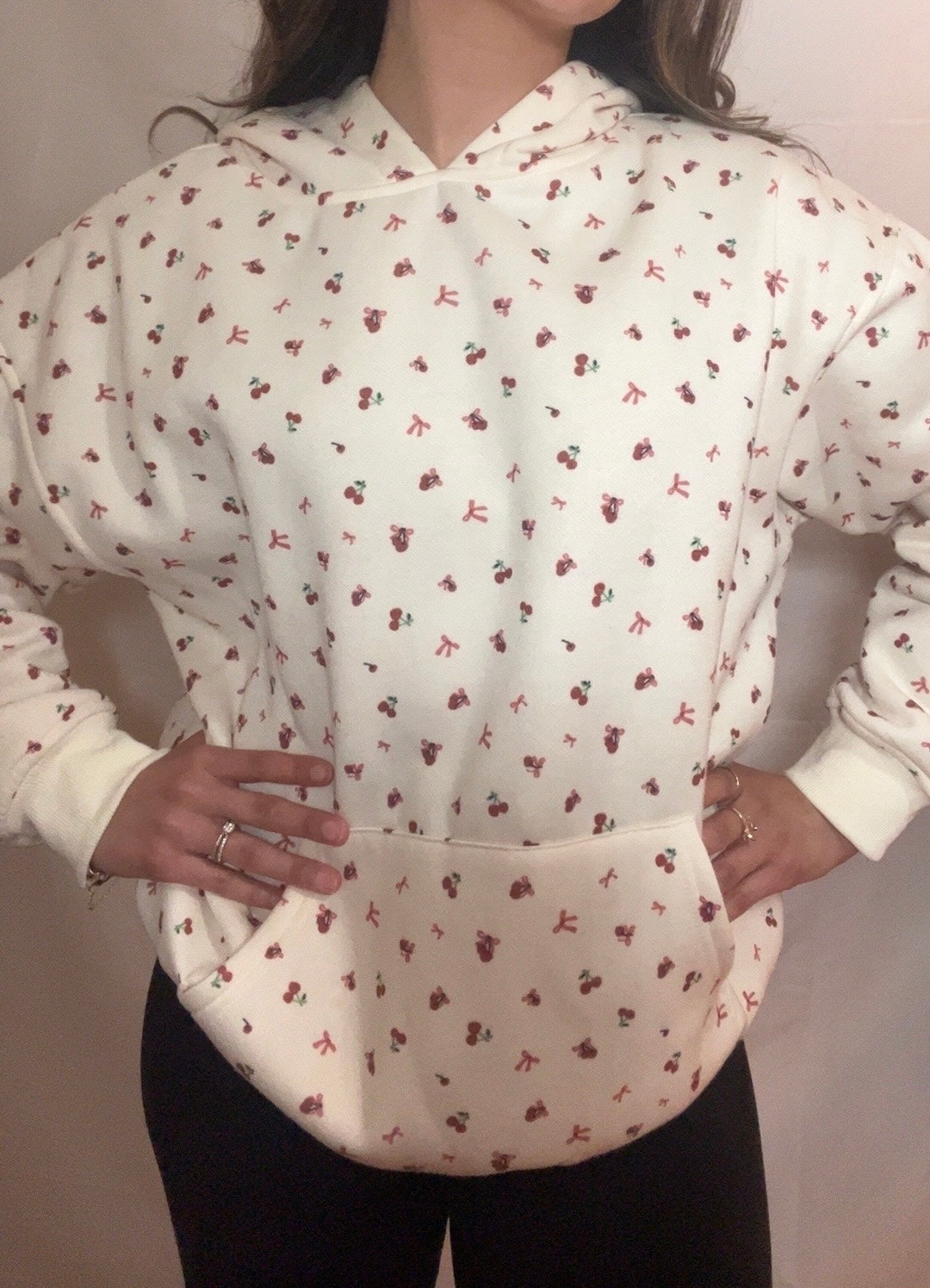 Cherry Bow Hoodie