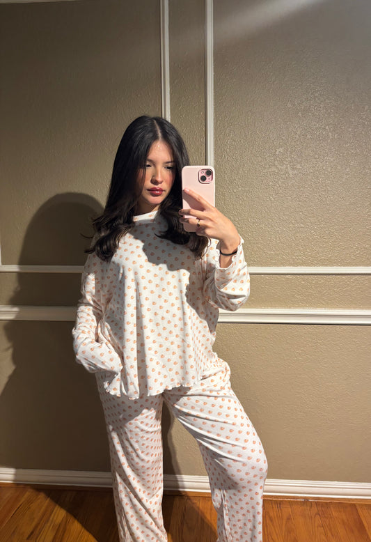 Pumpkin Loungewear Set