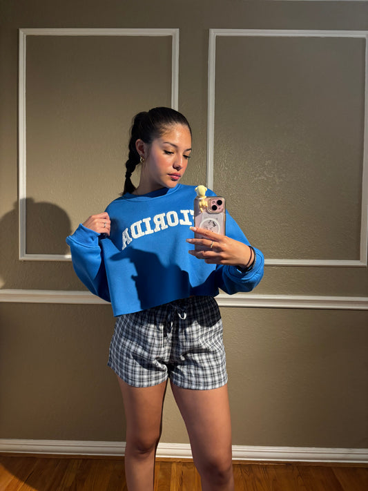 Florida Cropped Sweatshirt