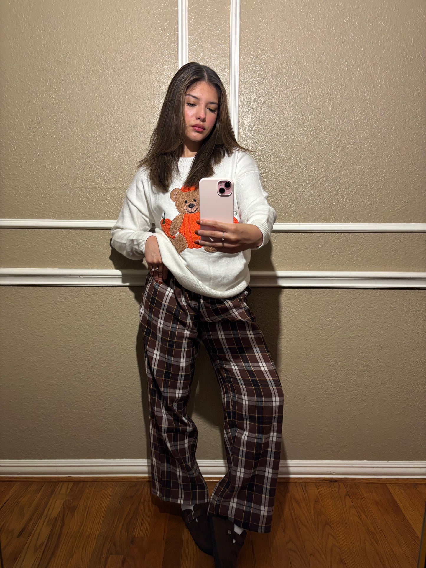 Teddy Pumpkin  Sweater