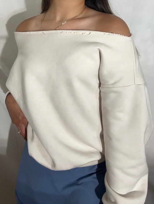 Marshmallow Off the Shoulder Top