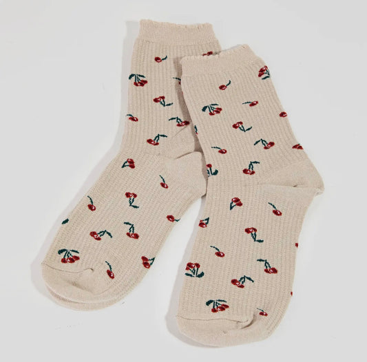 Cherry Socks
