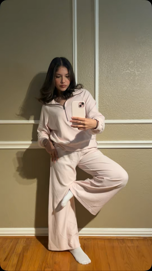 Pink Lemonade Half Zip